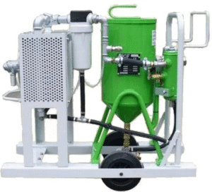 SL 18 COMPLETE en 10 mètres – Système d’aérogommage