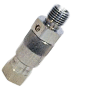 Raccord pivotant pour conduite de fluide haute pression, filetage 1/4 npsm(f) x 1/4 npsm(m), joints en PTFE, pression de service maximale de 7 400 psi, série B