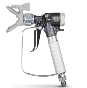 XTR7+ Airless Spray Gun, Round Handle, 2-Finger Trigger, XHD RAC Tip