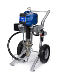 Pulvérisateur King 40:1, filtre intégré, chariot robuste, comsiphonmandes d’air, kit de , XTR-5, tuyau de 15 m (50 pi), fouet de 1,8 m (6 pi)