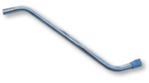 C 122 Manche métallique Ø 50 mm pour utilisation de la brosse de sol