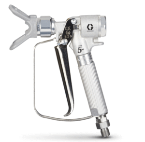 XTR5+ Airless Spray Gun, Round Handle, 4-Finger Trigger, No Tip