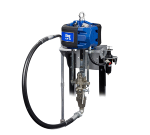 Pulvérisateur King 30:1, filtre intégré, montage mural, commandes pneumatiques, kit siphon, flexible XTR-5 de 15 m, flexible souple de 1,8 m