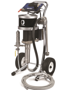 Ensemble de pulvérisation sans air Merkur 36:1 montage sur chariot, pistolet XTR-5, buse 519 XHD, boyau pour liquide de 7,6 m (25 pi), filtre à liquide, vanne de vidange