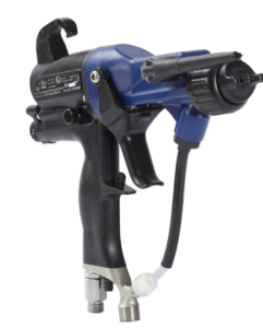 Pistolet électrostatique manuel pneumatique pour base d’eau à charge externe Pro Xp WBx, 40 kV, affichage Smart