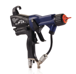 Pistolet électrostatique manuel air-assisté Pro Xp60, 60 kV, avec affichage Smart, pour revêtements standard avec buse AEM ou AEF au choix