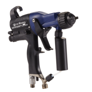 Pistolet à haute conductivité électrostatique manuel de pulvérisation pneumatique Pro Xp40, 40 kV, buse forte usure de précision 1,5 mm (0,055″), affichage standard