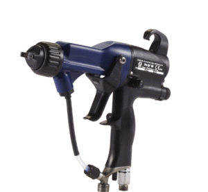 Pistolet électrostatique manuel de pulvérisation à air Pro Xp60, 60 kV, affichage standard, buse de 0,055 po (1,5 mm), modèle à débit d’air élevé