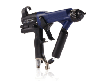 Pistolet à haute conductivité électrostatique manuel de pulvérisation pneumatique Pro Xp85, 85 kV, buse forte usure de précision 1,5 mm (0,055″), affichage standard