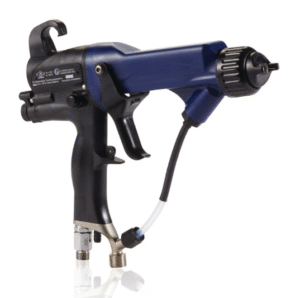 Modèle de pistolet manuel électrostatique général pneumatique Pro Xp85, 85 kV, buse 1,5 mm, affichage standard, bouton de réglage rapide de la largeur