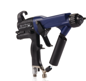 Pistolet électrostatique manuel pneumatique Pro Xp85, 85 kV, buse forte usure précision 1,8 mm, affichage standard, chapeau d’air calibre aérospatial
