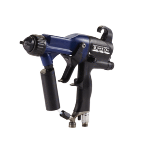 Pistolet électrostatique manuel de pulvérisation à air haute conductivité Pro Xp60, 60 kV, buse précision forte usure de 1,2 mm, affichage standard