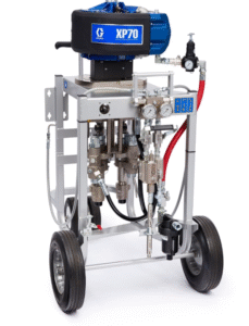 Système XP70 sans pompe, bas de pompe, chariot, pistolet XTR