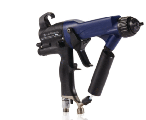 Pistolet électrostatique manuel pneumatique Pro Xp85, 85 kV, buse forte usure précision 1,8 mm, affichage standard, chapeau d’air calibre aérospatial