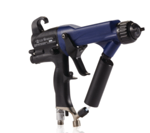 Pro Xp85 Air Spray Manuel Électrostatique 85kV, affichage standard, électrode HW, buse PHW de 0,055 po (1,5 mm), débit de fluide fixe, tube HC