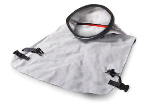 Cape en cuir pour casque Confort et Aspect