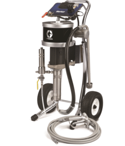 Ensemble de pulvérisation airless Merkur 48:1 sur chariot, pistolet XTR-5, buse 519 XHD, tuyau de fluide de 7,6 m (25 pi) et filtre à fluide